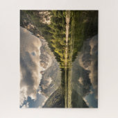 Puzzle Montagnes | Lac Dürrensee, Dolomites, Italie (Vertical)