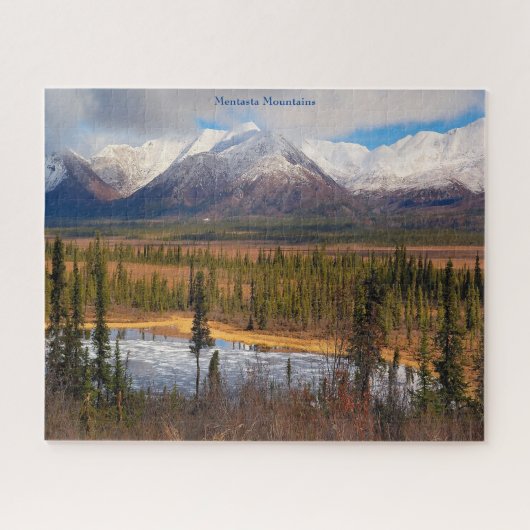 Puzzle Montagnes Mentasta Alaska (Horizontal)