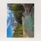 Puzzle Montagnes | Parc national Banff, Rocheuses canadie (Vertical)