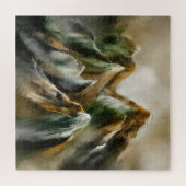 Puzzle Montagnes peintes (Horizontal)