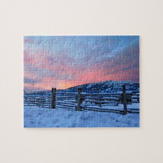 Puzzle Montana Sunrise (Horizontal)