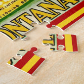 Puzzle Montana Vintage Map 11x14 (Côté)