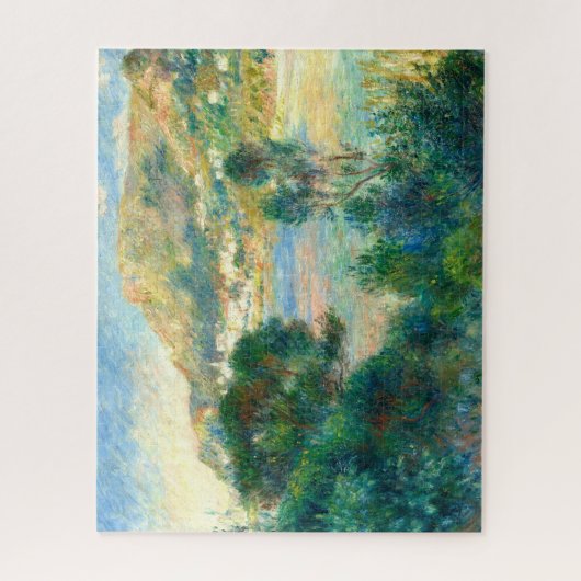 Puzzle Monte Carlo vue du Casquette Martin, Renoir (Vertical)