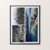 Puzzle Monterrey - Mexique - Mosaic - (Vertical)