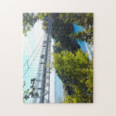 Puzzle Montmorency Cascade Falls Québec. (Vertical)