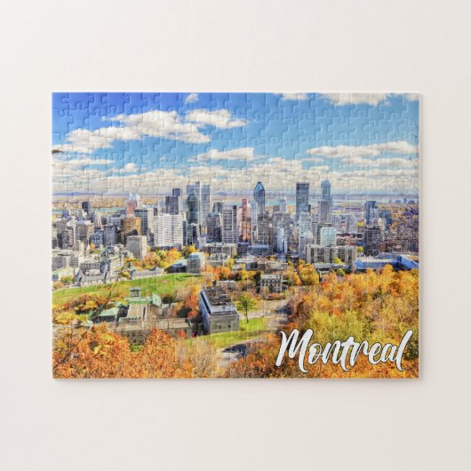 Puzzle Montréal centre-ville, Québec, Canada (Horizontal)