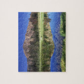 Puzzle Monts Sawtooth reflétés dans le 4 juillet (Vertical)