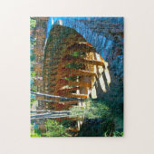 Puzzle Montserrat Park Barcelona. (Vertical)