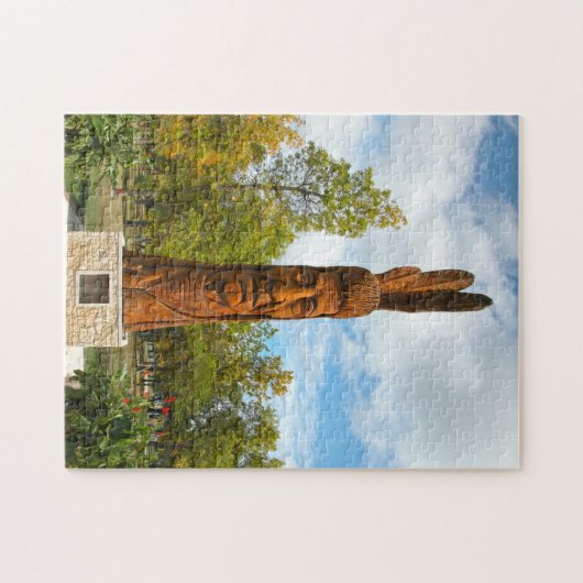 Puzzle Monument indien Winniepeg Canada. (Horizontal)