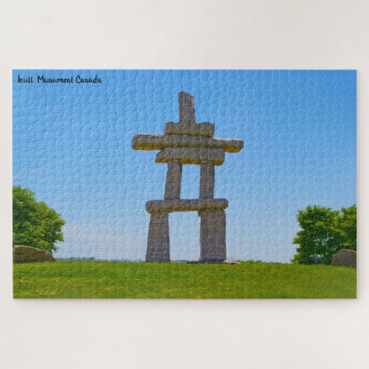 Puzzle Monument Inuit Monument Canada (Horizontal)