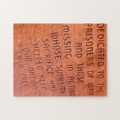 Puzzle Monument militaire Nouveau-Mexique. (Horizontal)