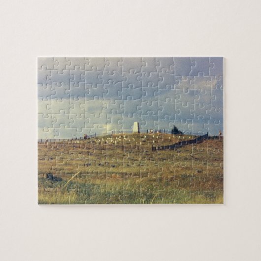 Puzzle Monument national de champ de bataille de Little (Horizontal)