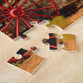 Puzzle Monument Valley Utah.voeux de Noël (Côté)