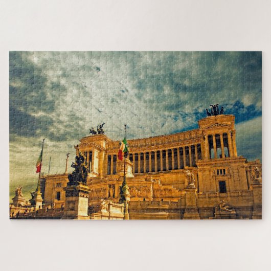 Puzzle Monument Vittorio Emanuele Rome. (Horizontal)