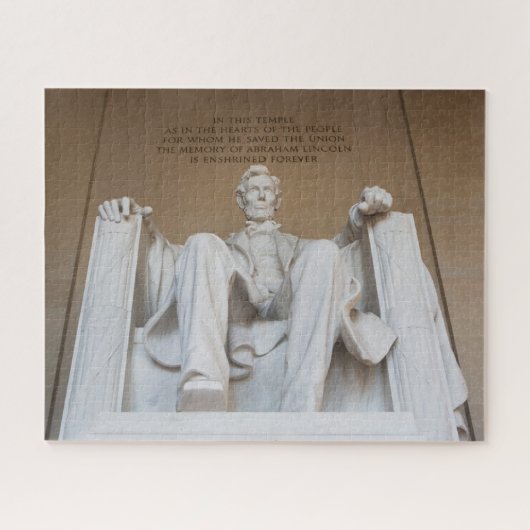 Puzzle Monuments | the Lincoln Memorial (Horizontal)