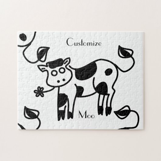 Puzzle Moo Cow Thunder_Cove (Horizontal)