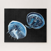 Puzzle MoonJellyfish aquarelle art (Horizontal)