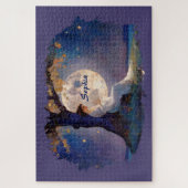 Puzzle Moonlit Dreamer - Serene Night Sky (Vertical)