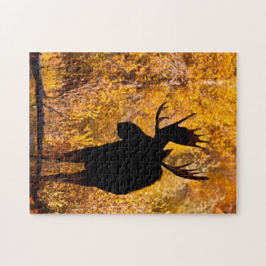 Puzzle Moose (Horizontal)