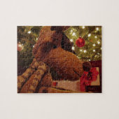 Puzzle Moose de Noël (Horizontal)
