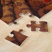 Puzzle Moose de Noël (Côté)