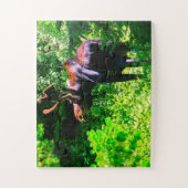 Puzzle Moose Wyoming (Vertical)