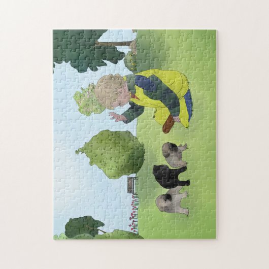 Puzzle Mopspuzzel (Vertical)