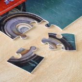 Puzzle Morceau d'Halloween en Citrouille Patch aquarelle (Côté)