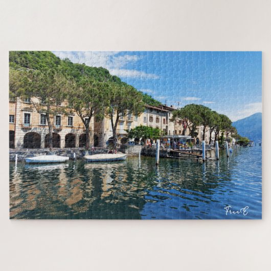 Puzzle Morcote Lago di Lugano (Horizontal)