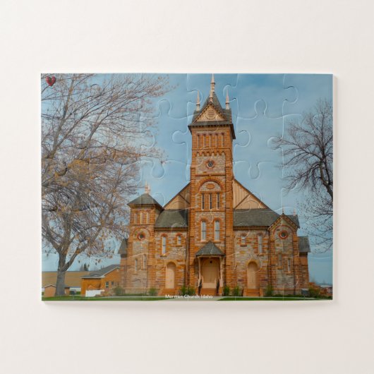 Puzzle Mormon Church Idaho (Horizontal)