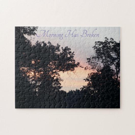 Puzzle Morning a cassé sur un (Horizontal)