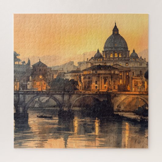 Puzzle Morning in Rome (Vertical)