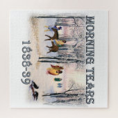 Puzzle Morning Tears décrit le Cherokee Trail de 1838-183 (Horizontal)