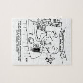 Puzzle Morris Dancing in Pub. Danse Morris traditionnelle (Horizontal)