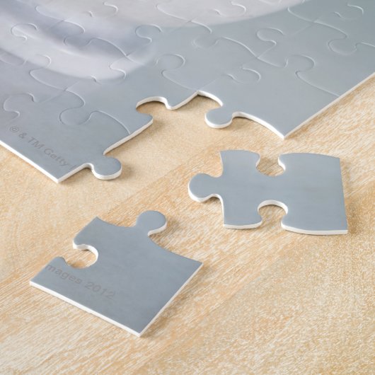 Puzzle Mortier et pilon, bouteilles de pilules en arrière (Côté)