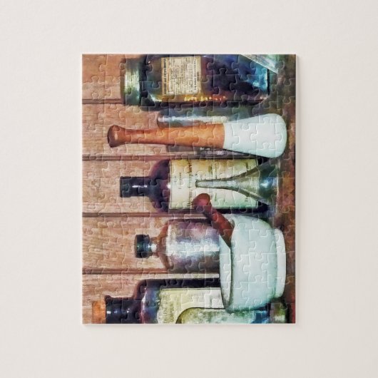 Puzzle Mortier et pilon et pilon (Vertical)