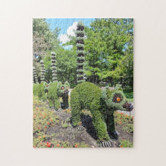 Puzzle Mosaïcultures Montréal. (Vertical)