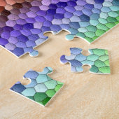 Puzzle Mosaïque arc-en-ciel (Côté)