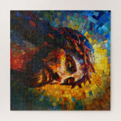 Puzzle Mosaïque colorée Jésus (Horizontal)