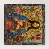 Puzzle Mosaïque colorée Jésus-Christ (Horizontal)