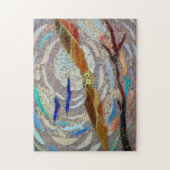Puzzle Mosaïque de hibou volant (Vertical)