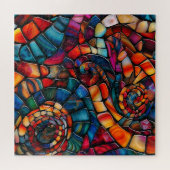 Puzzle Mosaïque de pierre de Gemstone (Horizontal)