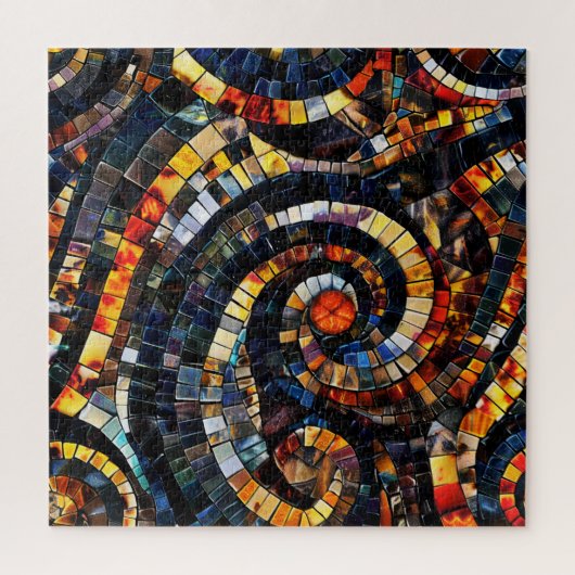 Puzzle Mosaïque de pierre de Gemstone (Vertical)