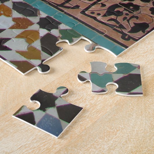 Puzzle mosaïque maroc (Côté)