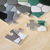 Puzzle Mosaïque octogonale géométrique Abstraite multicol (Côté)