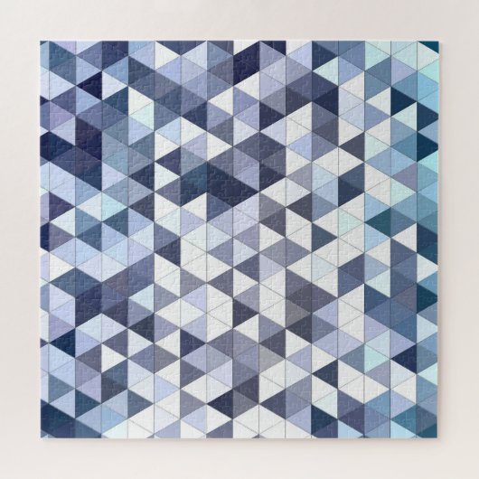 Puzzle Mosaïque triangulaire géométrique et colorée : abs (Horizontal)