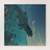 Puzzle Mosasaur (Dinosaur Art) Mug (Horizontal)