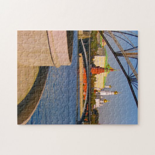 Puzzle Moscou Kremlin Moskva architecture paysagère (Horizontal)