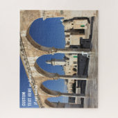 Puzzle Mosquée Al-Aqsa, Jérusalem, option de message pers (Vertical)