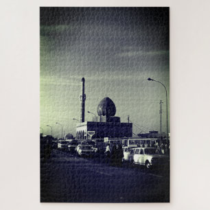 Puzzle Mosquée Buniya de Bagdad en Irak vintage